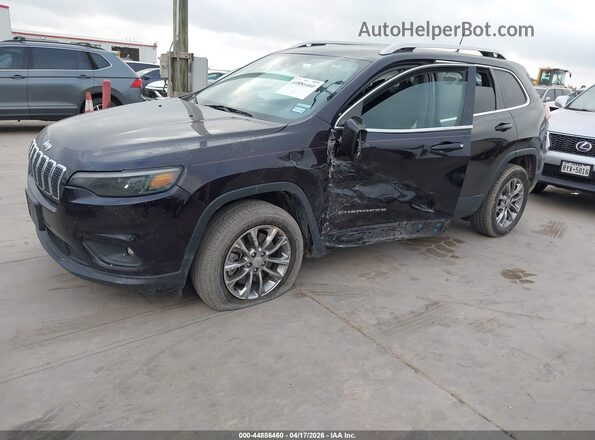 1C4PJLLB1MD150952 2021 JEEP CHEROKEE Black Front left
