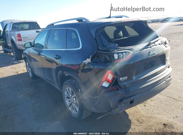 1C4PJLLB2MD180381 2021 JEEP CHEROKEE Black Tył lewy
