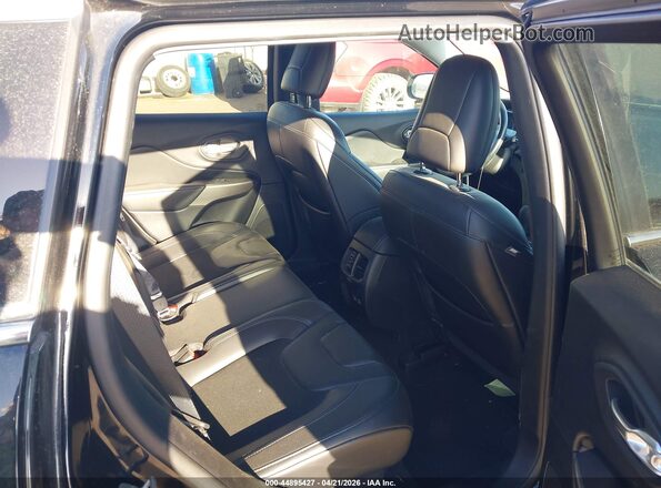 1C4PJLLB2MD180381 2021 JEEP CHEROKEE Black Widok naklejki z numerem VIN