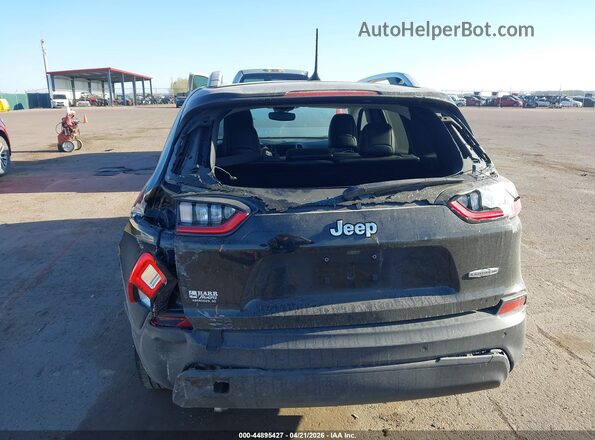 1C4PJLLB2MD180381 2021 JEEP CHEROKEE Black Widok z przodu