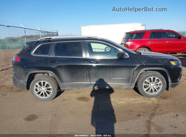 1C4PJLLB2MD180381 2021 JEEP CHEROKEE Black Widok wnętrza z tyłu
