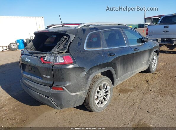 1C4PJLLB2MD180381 2021 JEEP CHEROKEE Black Tył prawy