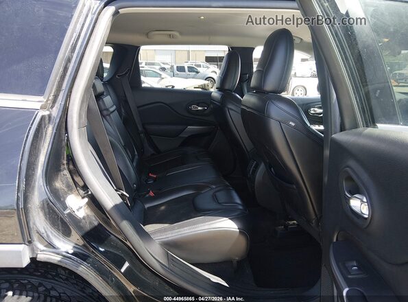 1C4PJLLB8KD206334 2019 JEEP CHEROKEE Black Widok naklejki z numerem VIN
