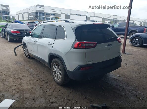 1C4PJLLBXJD510540 2018 JEEP CHEROKEE White Trasero izquierdo