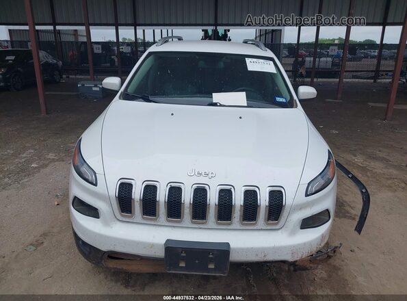 1C4PJLLBXJD510540 2018 JEEP CHEROKEE White Vista del cuadro de instrumentos