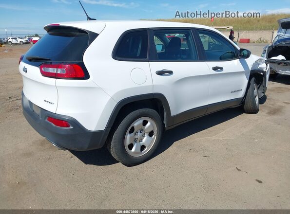 1C4PJMAS0HD229883 2017 JEEP CHEROKEE White უკანა მარჯვენა