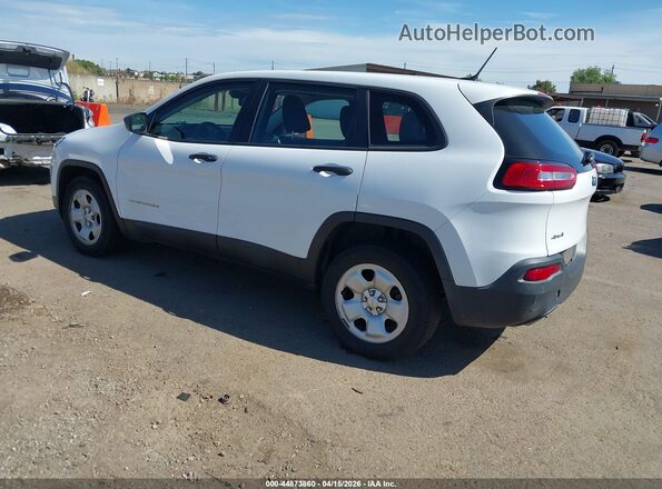 1C4PJMAS0HD229883 2017 JEEP CHEROKEE White უკანა მარცხენა