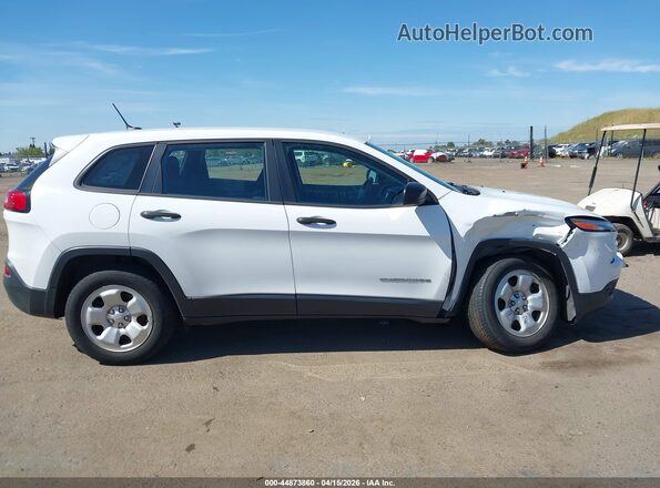 1C4PJMAS0HD229883 2017 JEEP CHEROKEE White უკანა სალონის ხედი