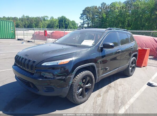 1C4PJMAS0HW608578 2017 JEEP CHEROKEE Black Front left