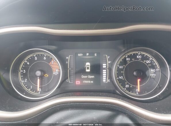1C4PJMAS9GW265896 2016 JEEP CHEROKEE Silver Вид задніх сидінь