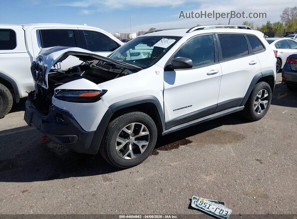 1C4PJMBS4GW337652 2016 JEEP CHEROKEE White Передня ліва чверть