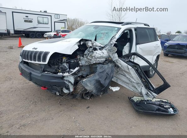 1C4PJMBX0LD630367 2020 JEEP CHEROKEE Белый Передняя левая четверть