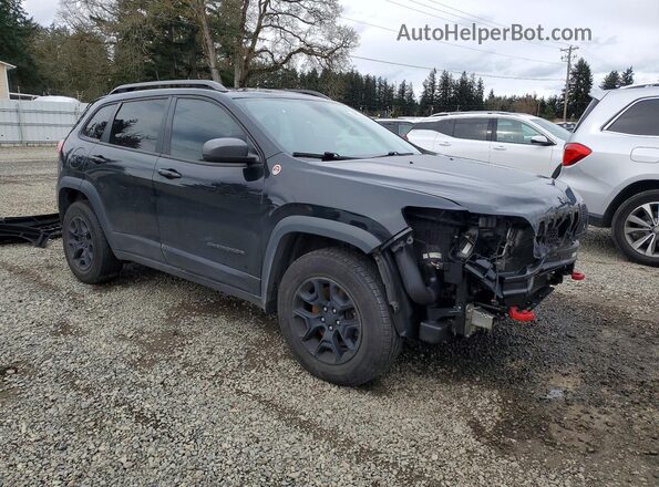 1C4PJMBX4KD367864 2019 JEEP CHEROKEE Black წინა მარჯვენა