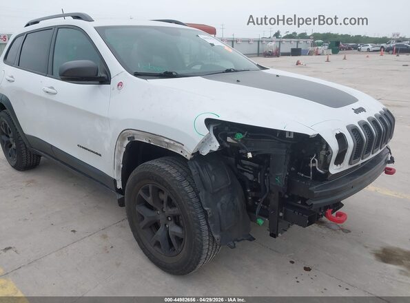 1C4PJMBX5JD502851 2018 JEEP CHEROKEE Белый Вид спереди