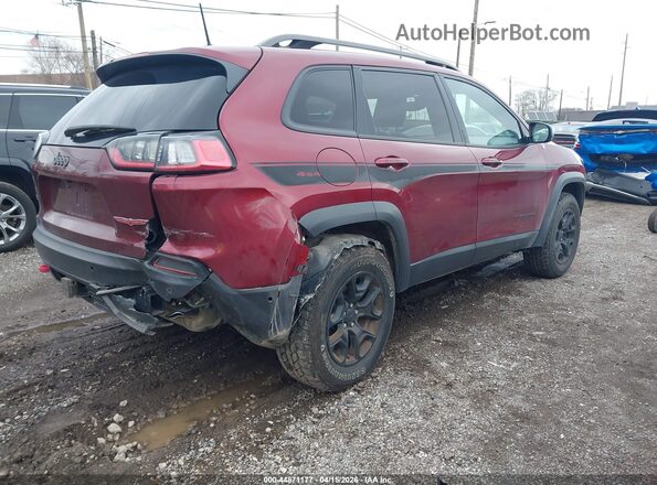 1C4PJMBX5KD139534 2019 JEEP CHEROKEE Red Tył prawy