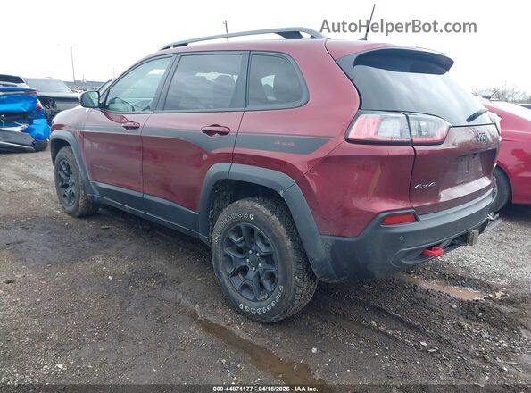 1C4PJMBX5KD139534 2019 JEEP CHEROKEE Red Tył lewy