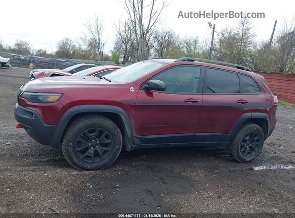 1C4PJMBX5KD139534 2019 JEEP CHEROKEE Red Widok wnętrza 360 stopni