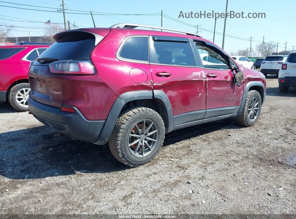 1C4PJMBX6KD200308 2019 JEEP CHEROKEE Red Tył prawy