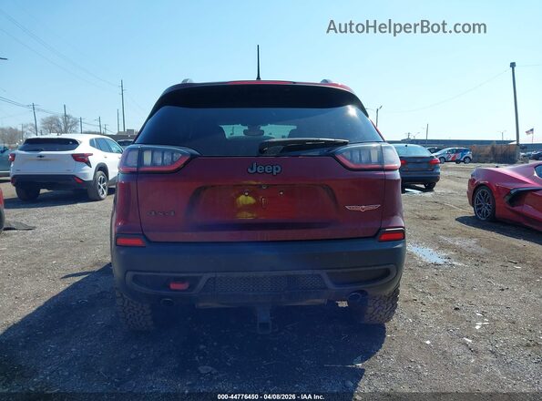 1C4PJMBX6KD200308 2019 JEEP CHEROKEE Red 