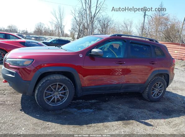 1C4PJMBX6KD200308 2019 JEEP CHEROKEE Red Widok wnętrza 360 stopni
