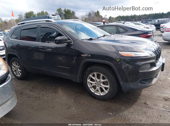 1C4PJMCB9JD564224 2018 JEEP CHEROKEE Black უკანა სალონის ხედი