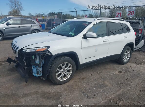 1C4PJMCS0GW373675 2016 JEEP CHEROKEE White Передня ліва чверть