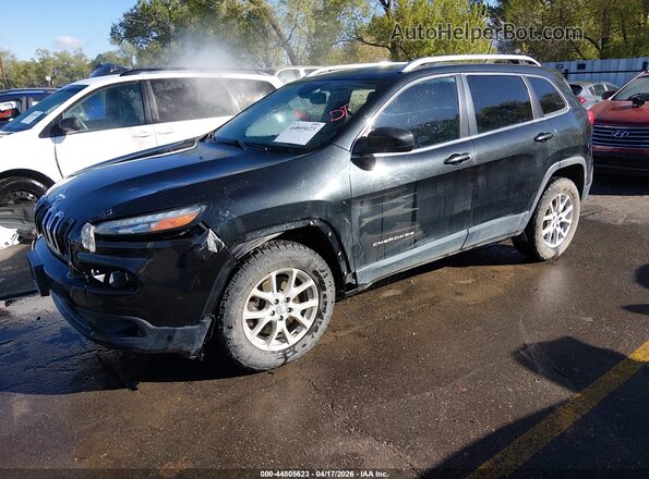1C4PJMCS5GW170121 2016 JEEP CHEROKEE Black Передня ліва чверть
