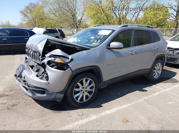 1C4PJMDB2GW289288 2016 JEEP CHEROKEE Gray Front left