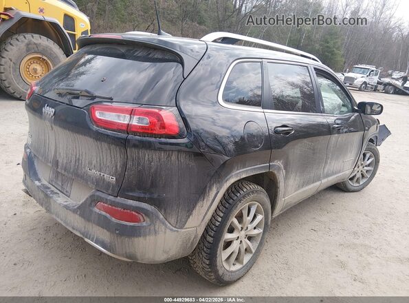 1C4PJMDB2JD610653 2018 JEEP CHEROKEE Black Հետևի աջ