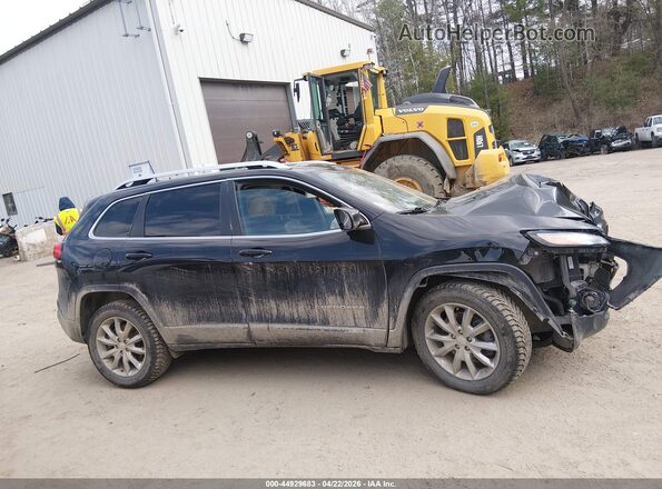 1C4PJMDB2JD610653 2018 JEEP CHEROKEE Black Սալոնի հետևի տեսք