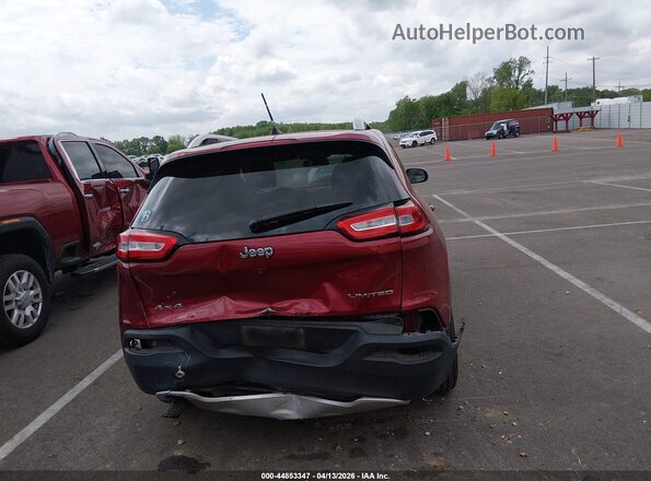 1C4PJMDB7HW520137 2017 JEEP CHEROKEE Red 