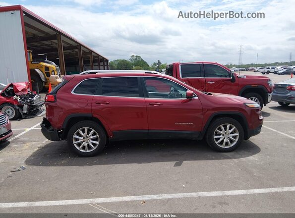 1C4PJMDB7HW520137 2017 JEEP CHEROKEE Red Սալոնի հետևի տեսք