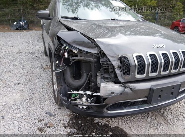 1C4PJMDS4HW531841 2017 JEEP CHEROKEE Gray Вид спереду
