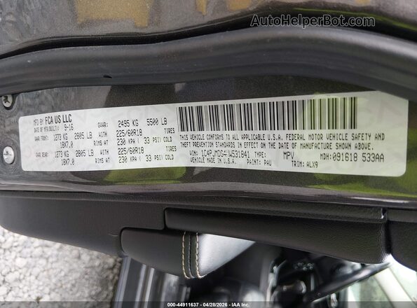 1C4PJMDS4HW531841 2017 JEEP CHEROKEE Gray Вид підкапотного простору