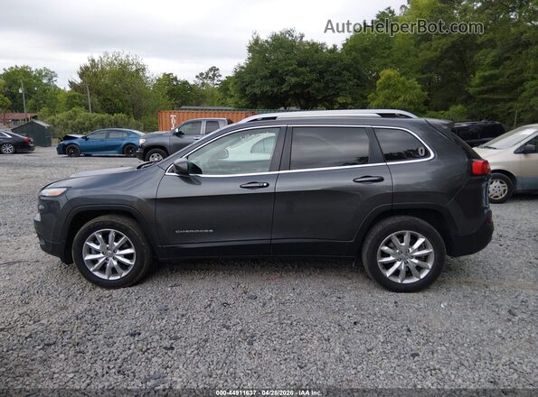 1C4PJMDS4HW531841 2017 JEEP CHEROKEE Gray Панорамний вид салону 360°