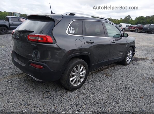 1C4PJMDS4HW531841 2017 JEEP CHEROKEE Gray Задня права чверть