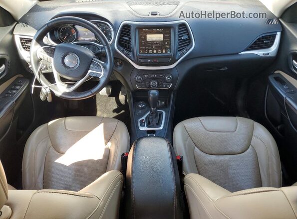 1C4PJMDS7GW104619 2016 JEEP CHEROKEE Белый Вид панели приборов