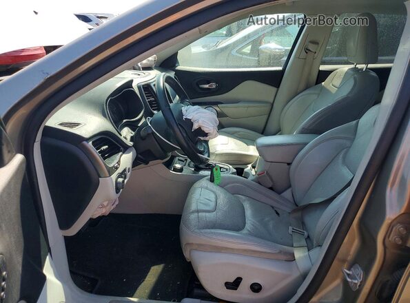 1C4PJMDX2LD635485 2020 JEEP CHEROKEE Gray Vista interior delantera
