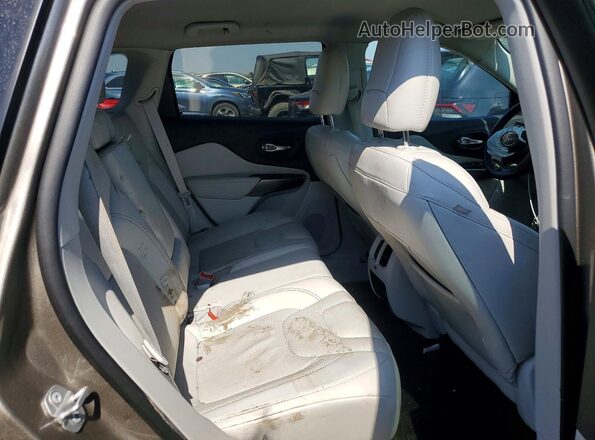 1C4PJMDX2LD635485 2020 JEEP CHEROKEE Gray Vista de los asientos traseros