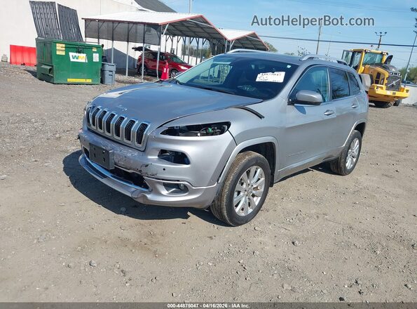 1C4PJMJS2HW503637 2017 JEEP CHEROKEE Silver Przód lewy