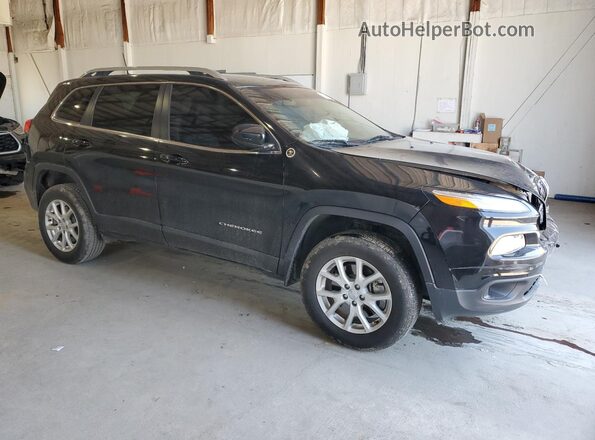 1C4PJMLB0JD540989 2018 JEEP CHEROKEE Black წინა მარჯვენა
