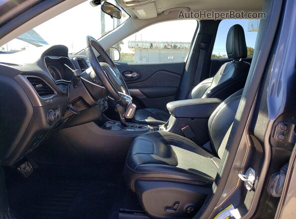1C4PJMLB0KD181029 2019 JEEP CHEROKEE Gray Widok wnętrza z przodu