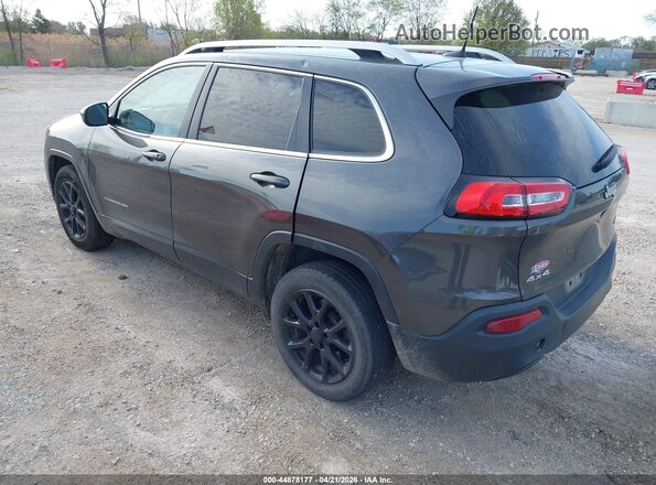 1C4PJMLB3JD578409 2018 JEEP CHEROKEE Gray Rear left