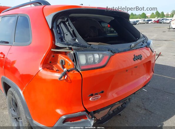 1C4PJMLB4MD236956 2021 JEEP CHEROKEE Orange Widok z przodu