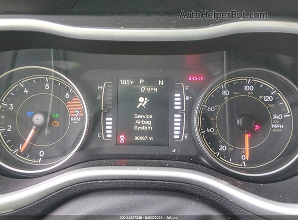 1C4PJMLB5JD578976 2018 JEEP CHEROKEE Black უკანა სავარძლების ხედი