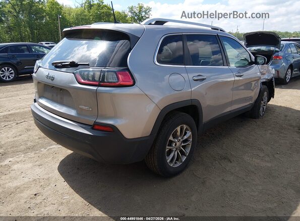 1C4PJMLB5KD287301 2019 JEEP CHEROKEE Silver Trasero derecho