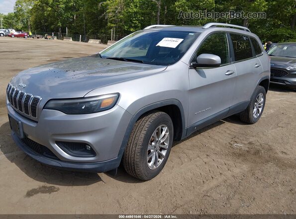1C4PJMLB5KD287301 2019 JEEP CHEROKEE Silver Vista tres cuartos delantera izquierda