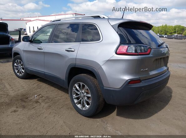 1C4PJMLB5KD287301 2019 JEEP CHEROKEE Silver Trasero izquierdo