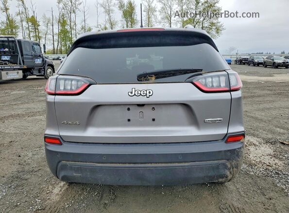 1C4PJMLB8LD587027 2020 JEEP CHEROKEE Серебряный Вид сзади