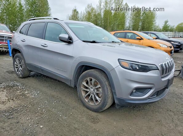 1C4PJMLB8LD587027 2020 JEEP CHEROKEE Серебряный Передняя правая четверть